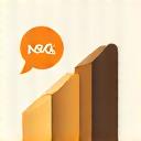 Icono de charla y gráfico